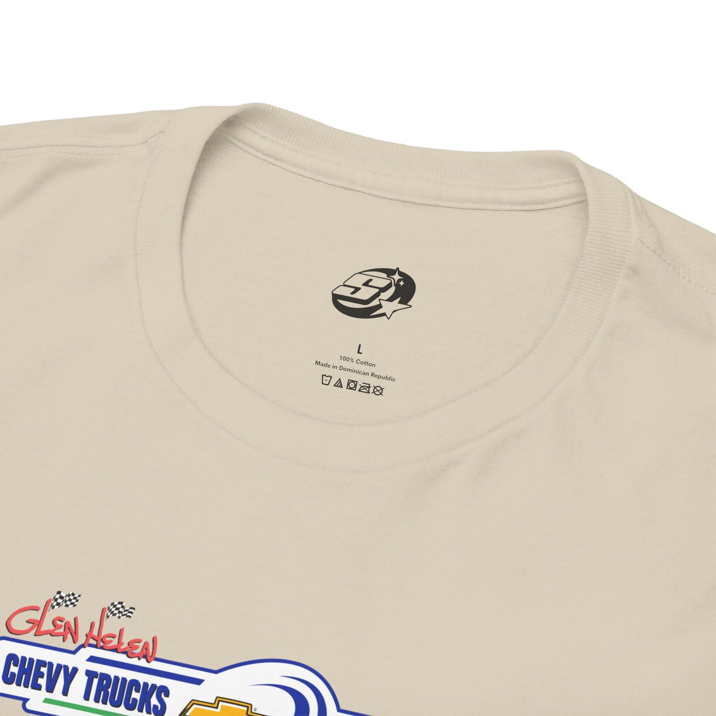 Vintage 2000 Chevy Trucks AMA Motocross Glen Helen Graphic T-Shirt - Retro Dirt Bike Racing Tee - Gildan Heavy Cotton