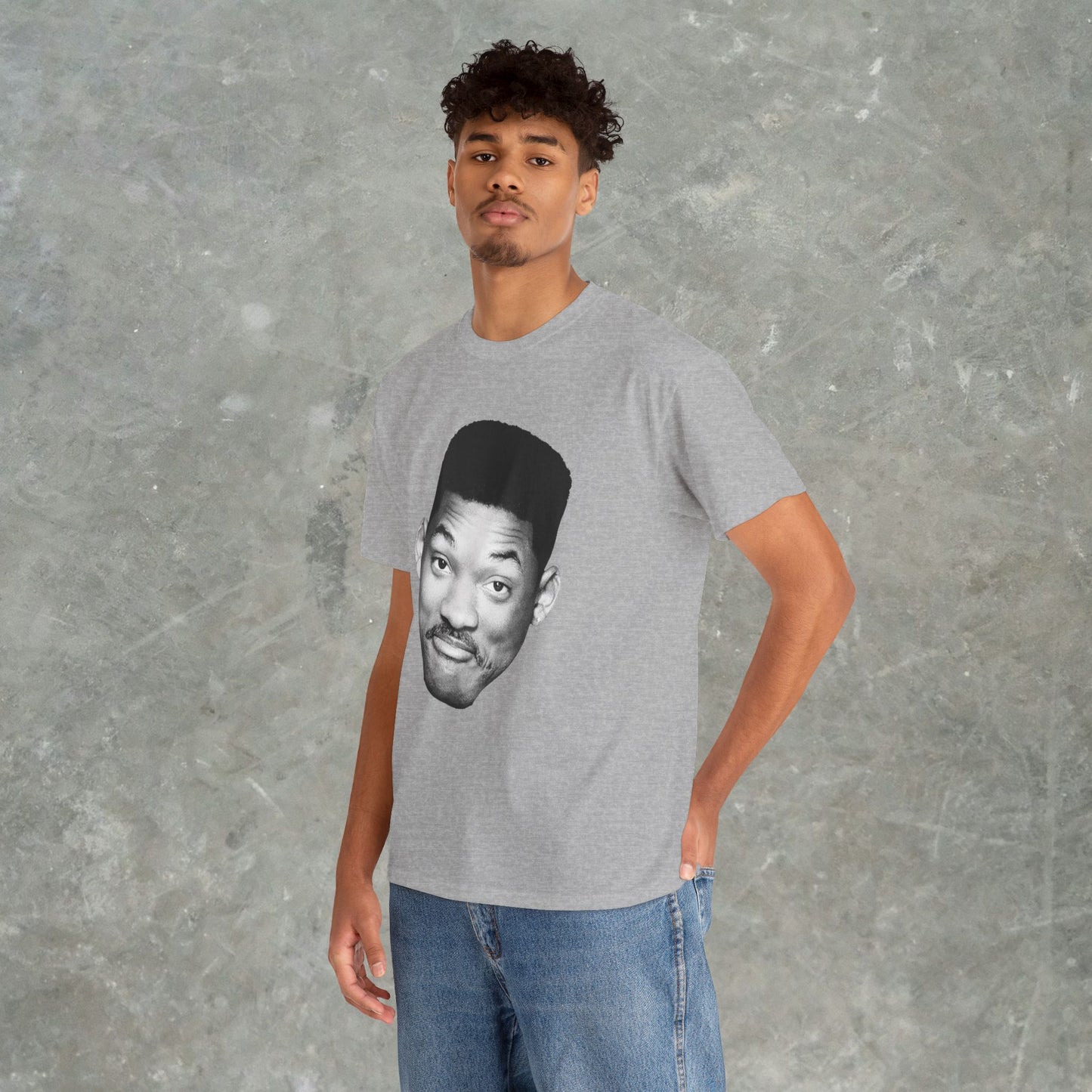 Will Smith Vintage Graphic T-Shirt - 90s Fresh Prince Streetwear Tee - Gildan Heavy Cotton