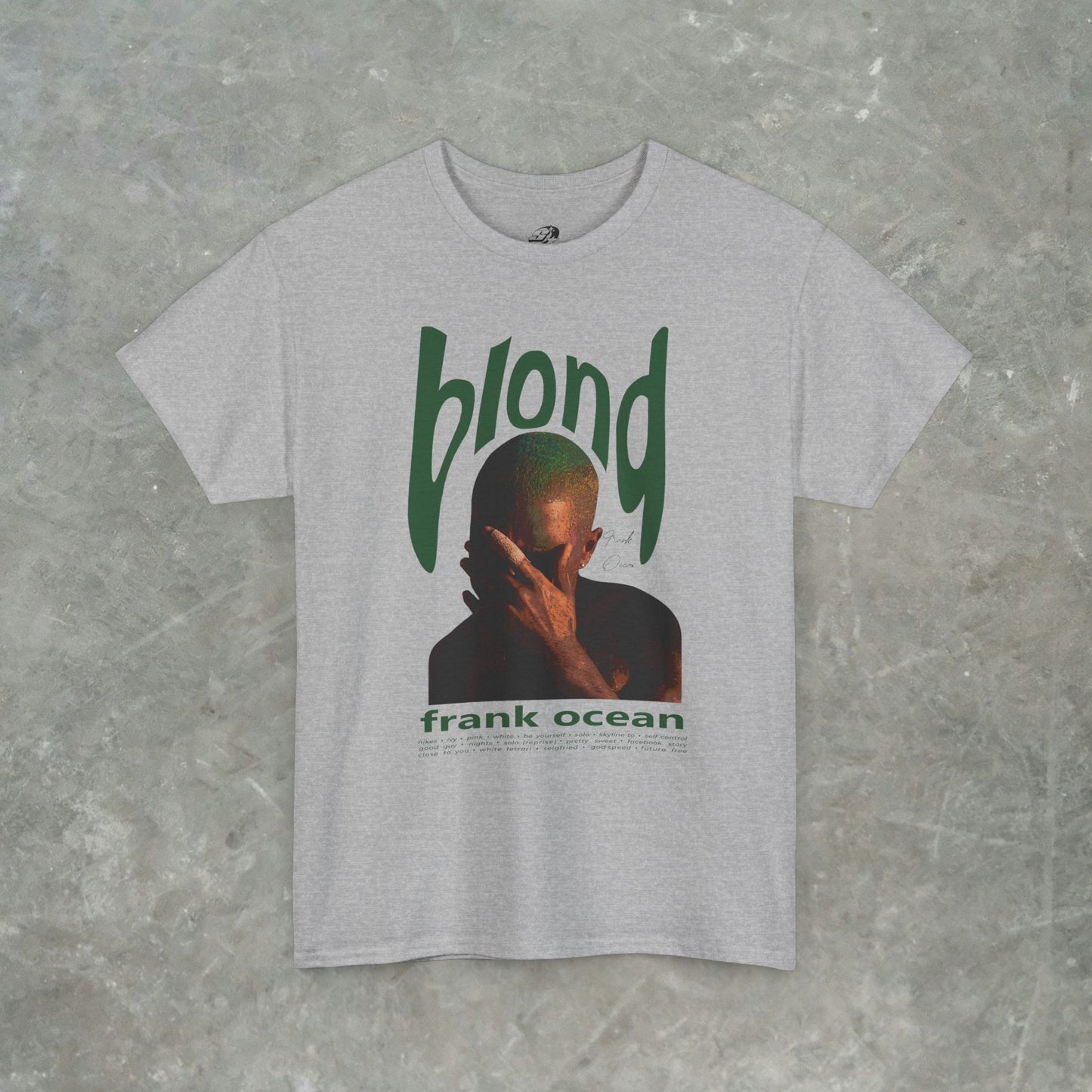 Frank Ocean Blond Album Cover T-Shirt – Vintage Hip Hop Graphic Tee, Unisex Streetwear Shirt for Fans - Heavy Cotton Tshirt