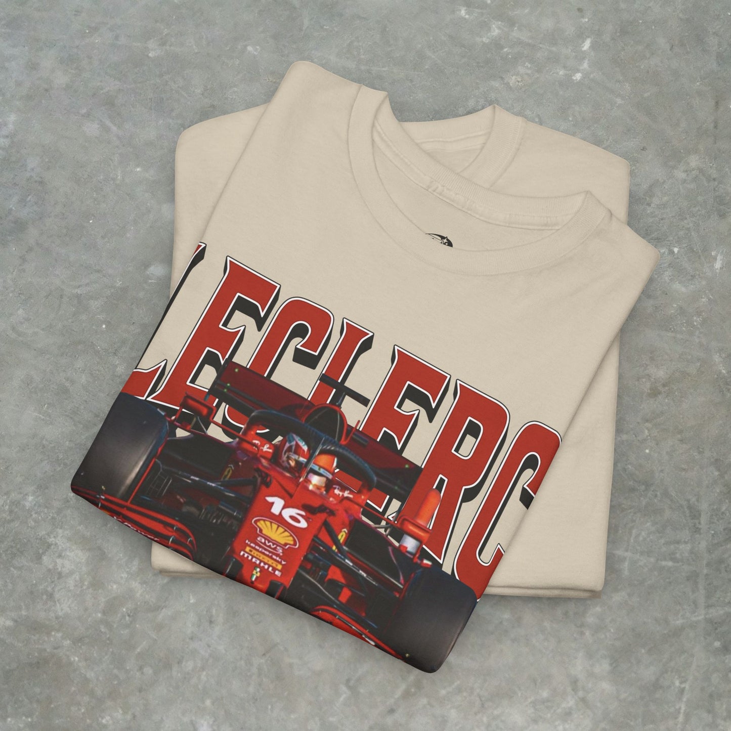 Charles Leclerc Prince of Monaco T-Shirt – Formula 1 Racing Graphic Tee for F1 Fans, Gildan Heavy Cotton