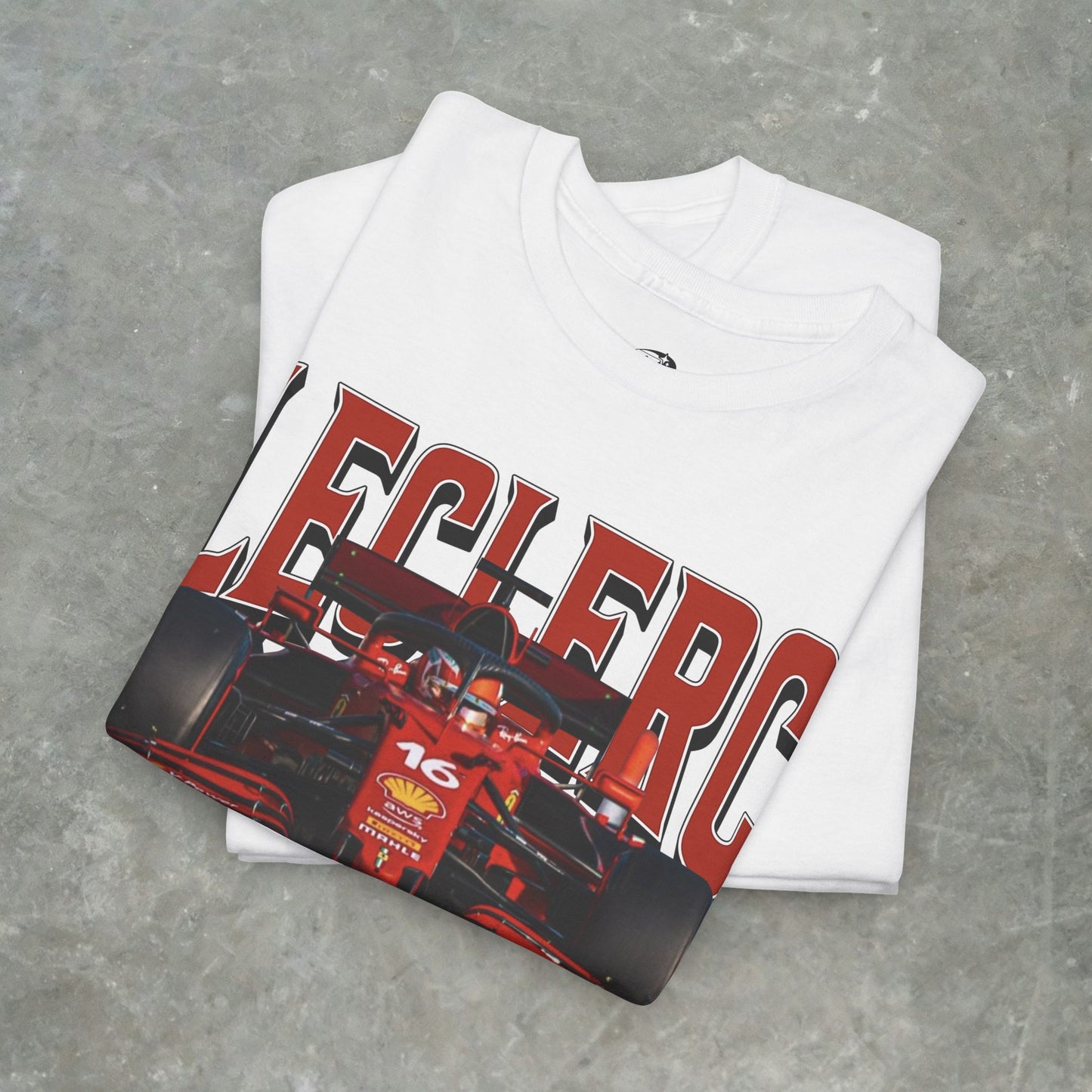 Charles Leclerc Prince of Monaco T-Shirt – Formula 1 Racing Graphic Tee for F1 Fans, Gildan Heavy Cotton