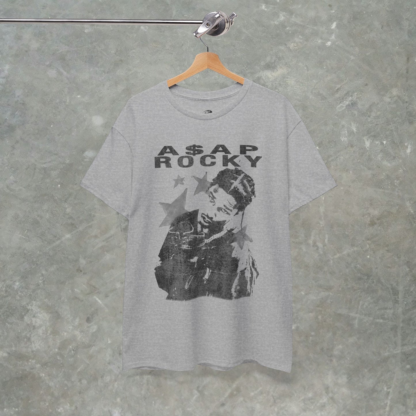 A$AP Rocky Graphic T-Shirt – Vintage Hip Hop Streetwear Tee for Rap Fans - Gildan Heavy Cotton