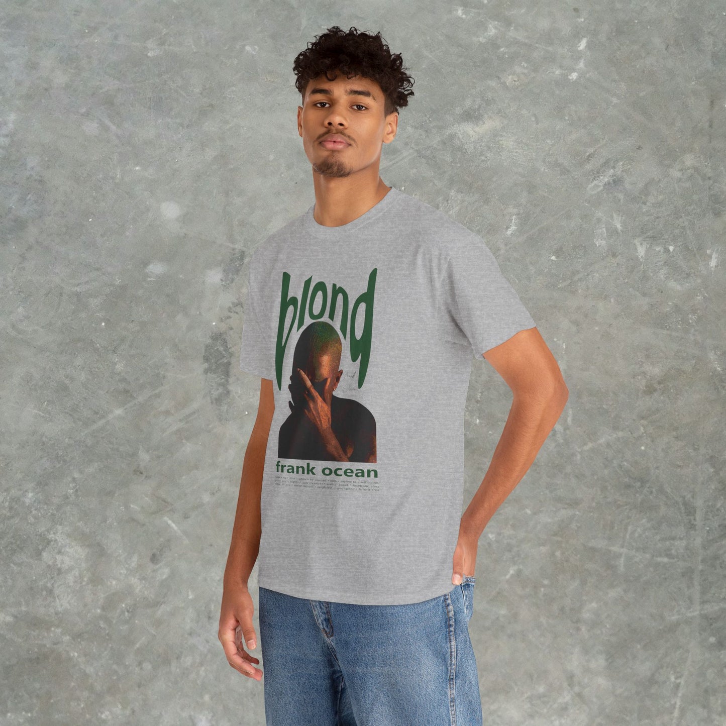Frank Ocean Blond Album Cover T-Shirt – Vintage Hip Hop Graphic Tee, Unisex Streetwear Shirt for Fans - Heavy Cotton Tshirt