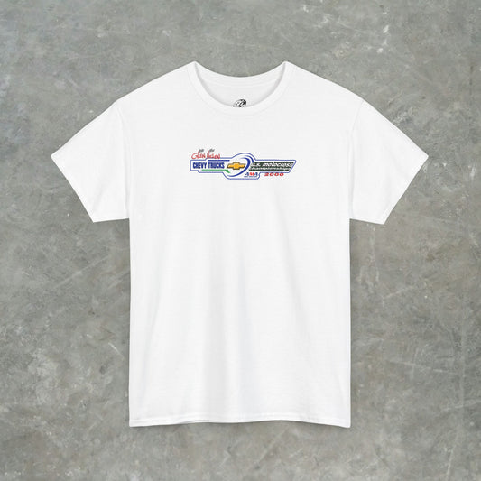 Vintage 2000 Chevy Trucks AMA Motocross Glen Helen Graphic T-Shirt - Retro Dirt Bike Racing Tee - Gildan Heavy Cotton