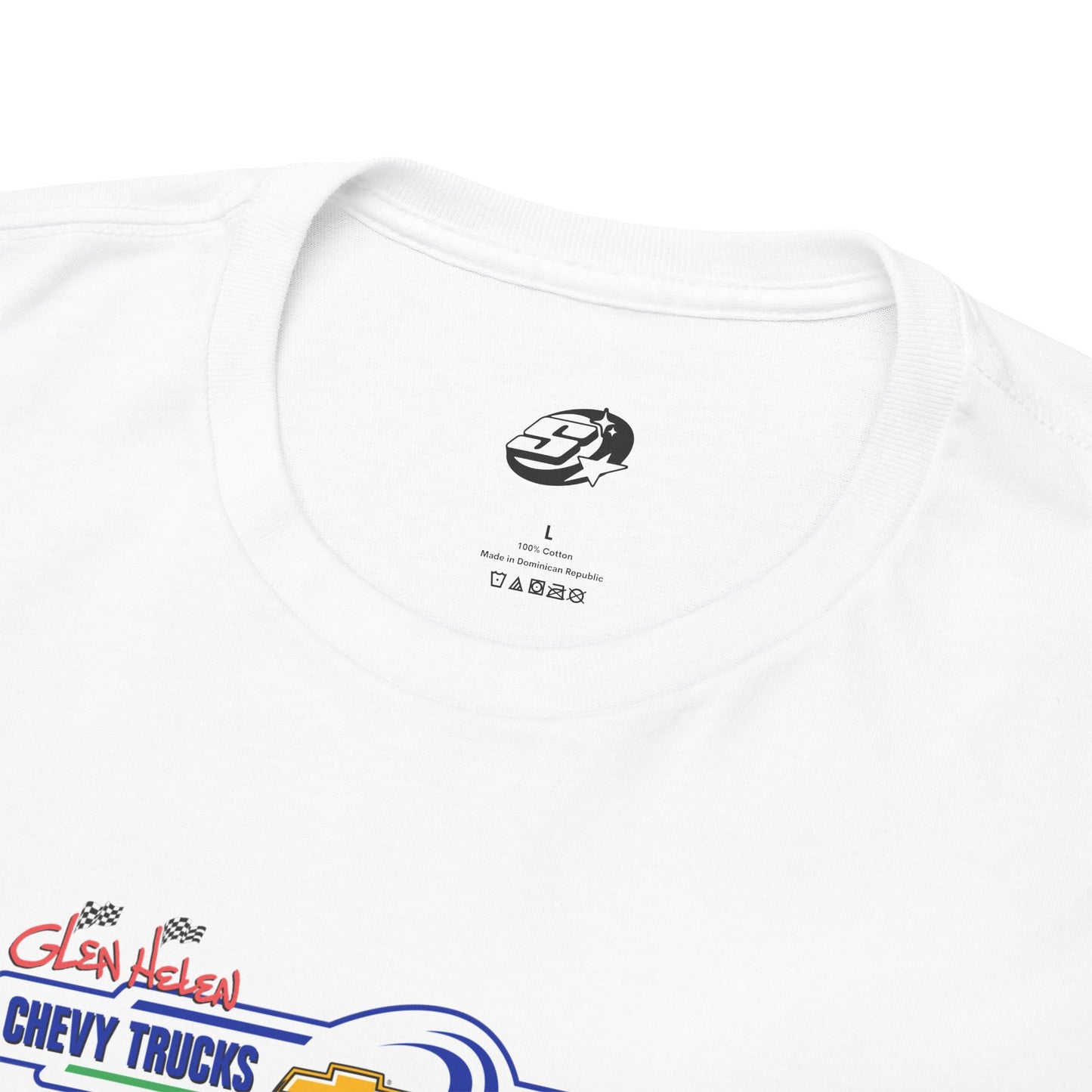 Vintage 2000 Chevy Trucks AMA Motocross Glen Helen Graphic T-Shirt - Retro Dirt Bike Racing Tee - Gildan Heavy Cotton