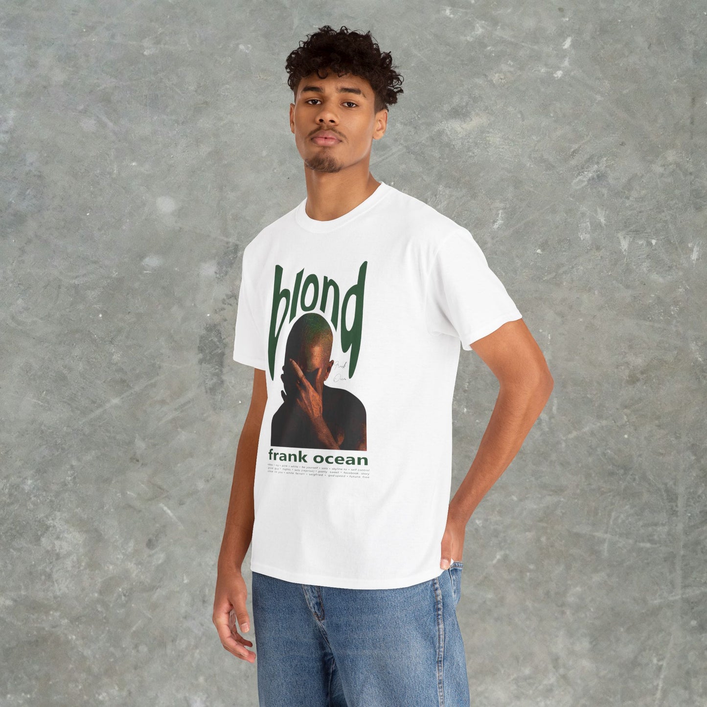 Frank Ocean Blond Album Cover T-Shirt – Vintage Hip Hop Graphic Tee, Unisex Streetwear Shirt for Fans - Heavy Cotton Tshirt