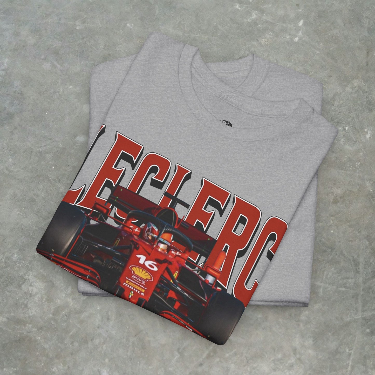 Charles Leclerc Prince of Monaco T-Shirt – Formula 1 Racing Graphic Tee for F1 Fans, Gildan Heavy Cotton