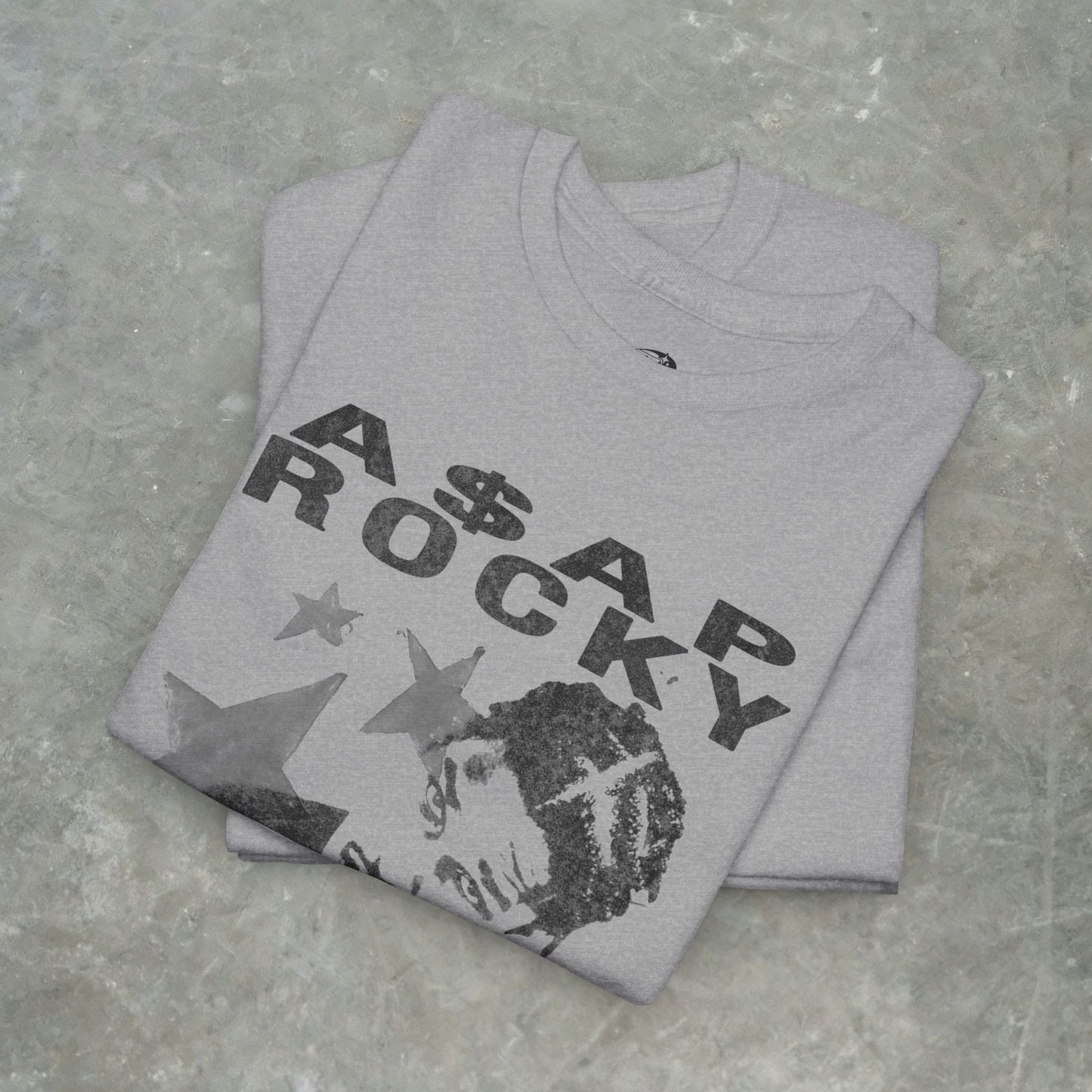 A$AP Rocky Graphic T-Shirt – Vintage Hip Hop Streetwear Tee for Rap Fans - Gildan Heavy Cotton